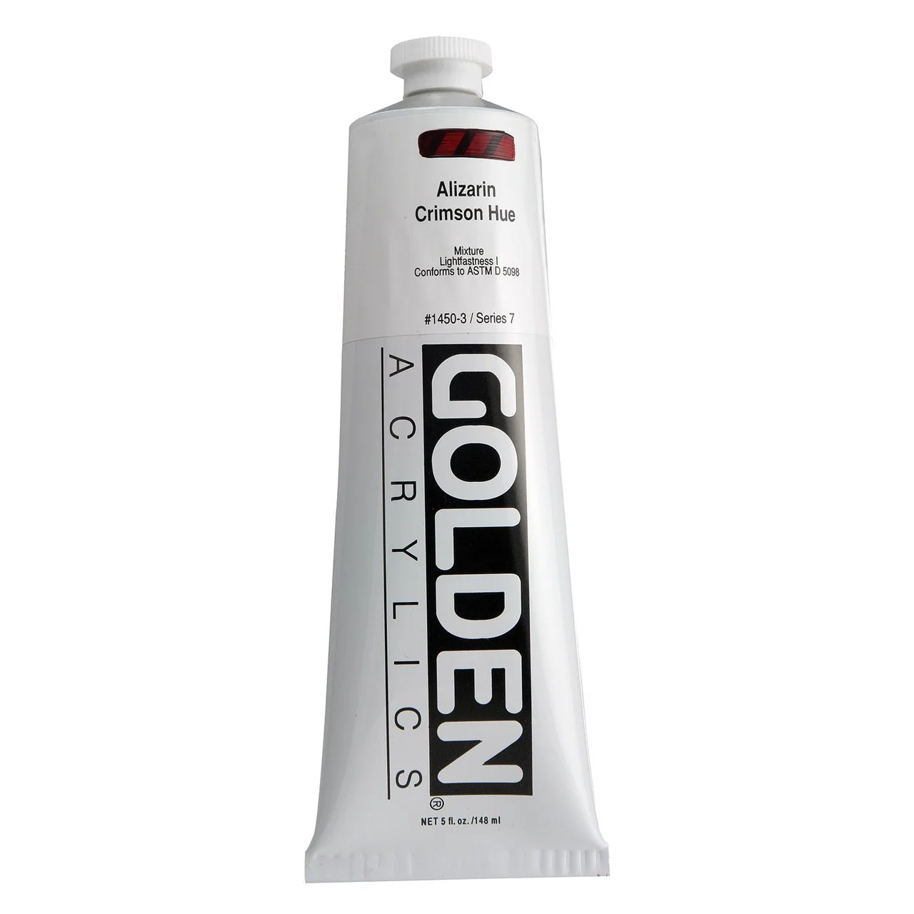 Golden Heavy Body Acrylic Alizarin Crimson Hue 5 oz