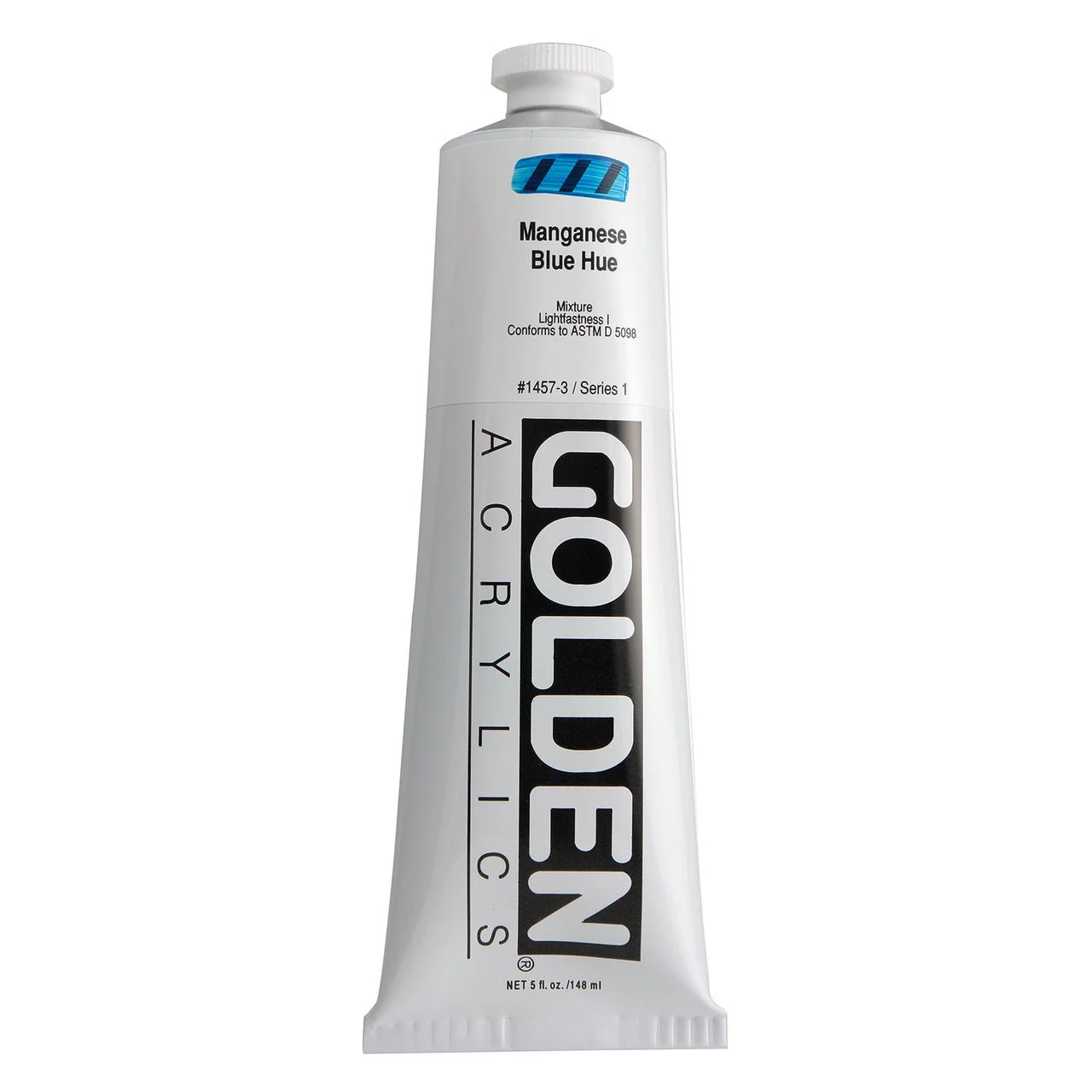 Golden Heavy Body Acrylic Manganese blue Hue 5 oz