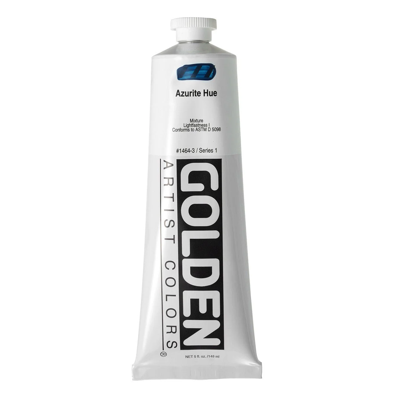 Golden Heavy Body Acrylic Azurite Hue 5 oz