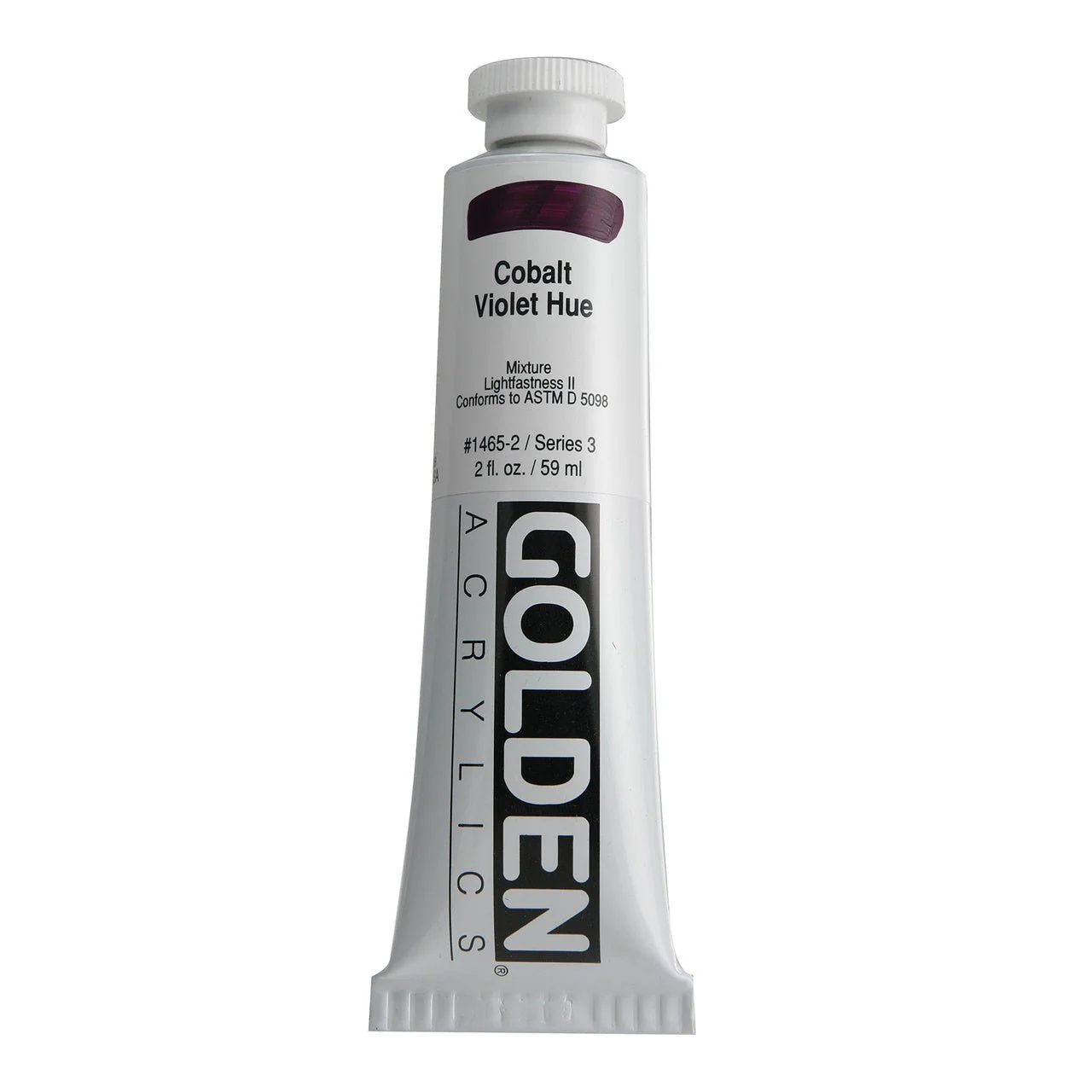 Golden Heavy Body Acrylic Cobalt Violet Hue 2 oz