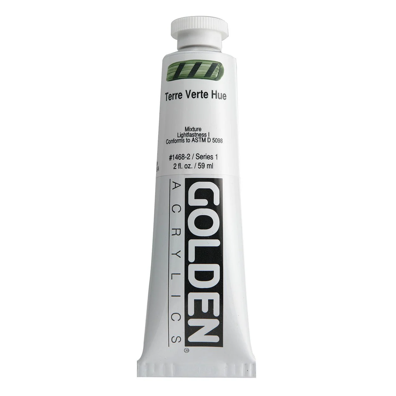 Golden Heavy Body Acrylic Terre Verte Hue 2 oz