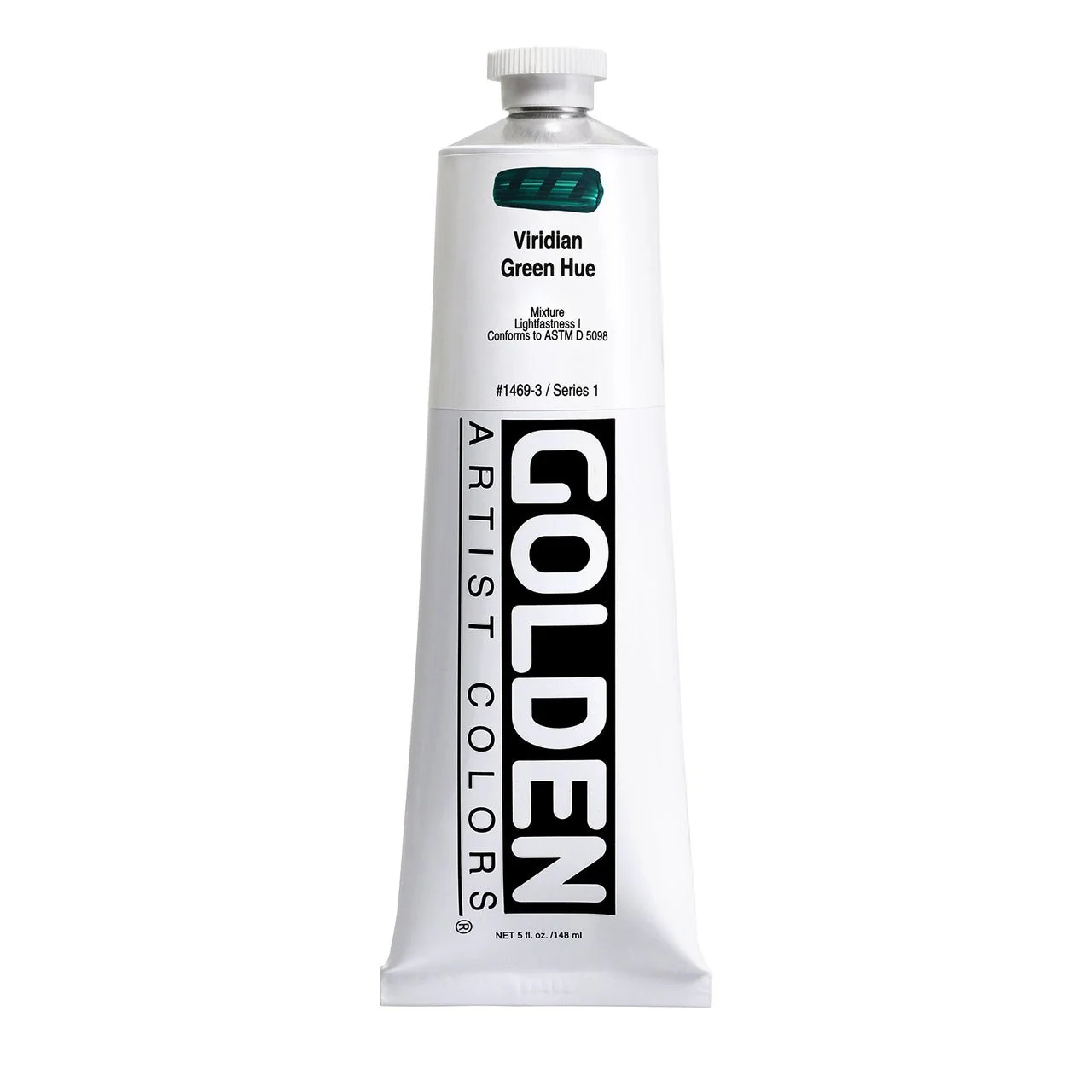 Golden Heavy Body Acrylic Viridian Hue 5 oz