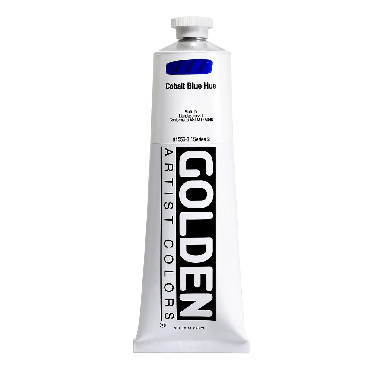Golden Heavy Body Acrylic Cobalt Blue Hue 5 oz