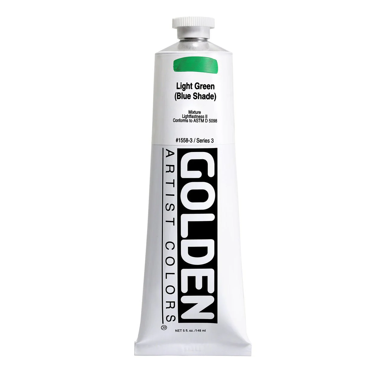 Golden Heavy Body Acrylic Light Green (blue shade) 5 oz