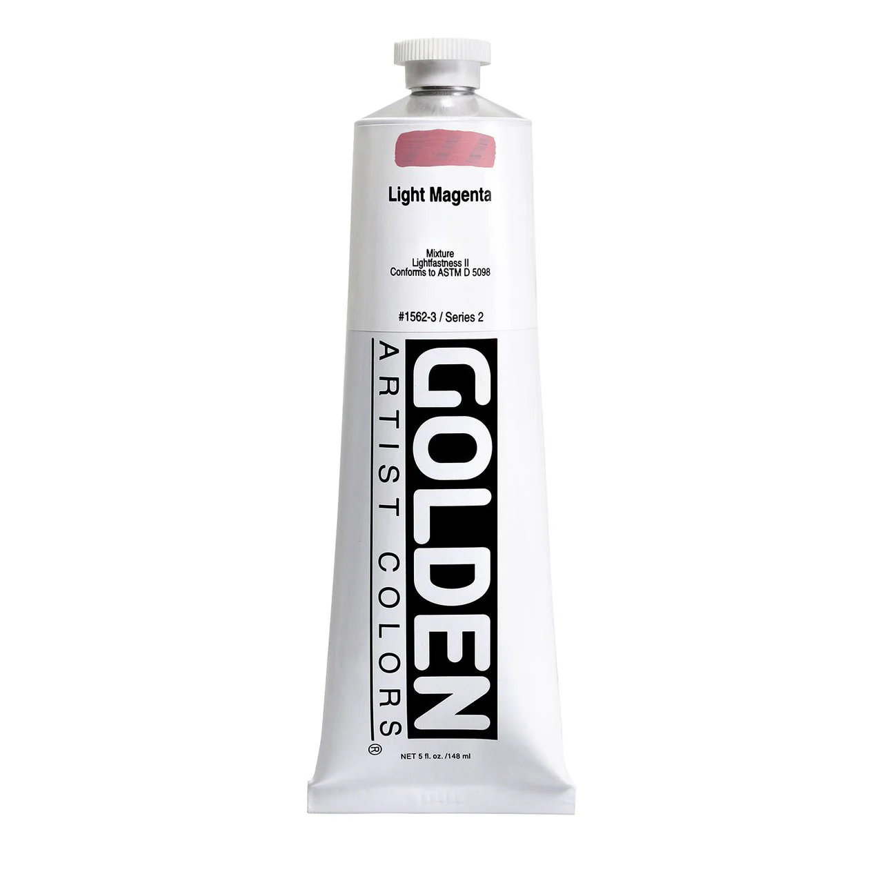 Golden Heavy Body Acrylic Light Magenta 5 oz