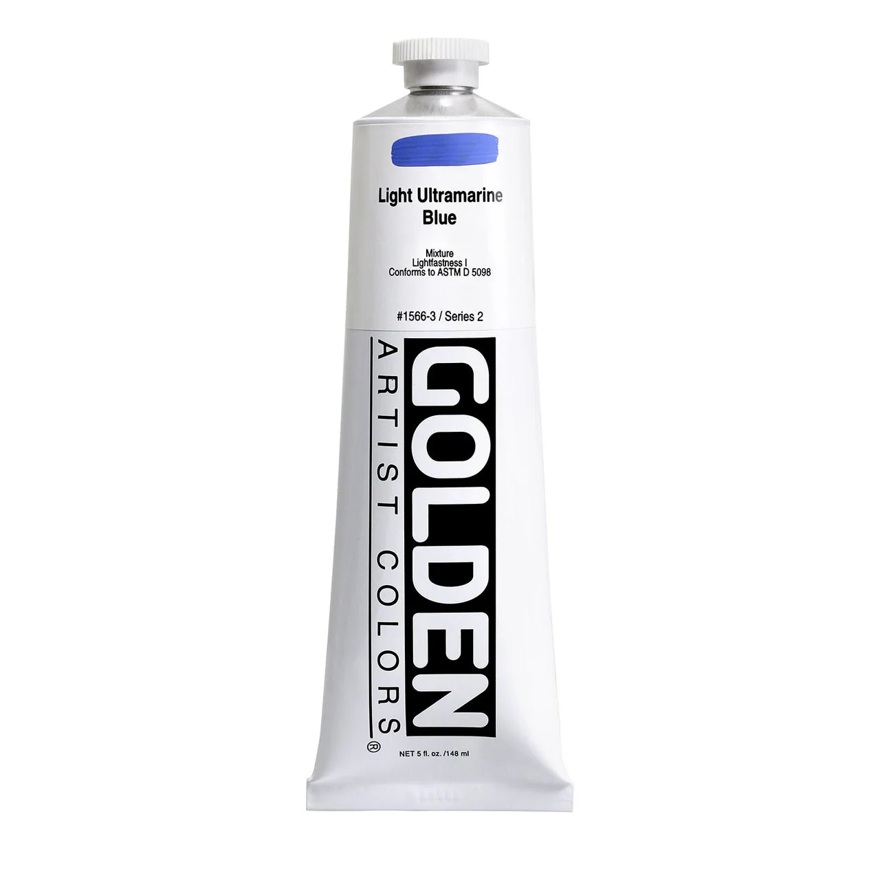 Golden Heavy Body Acrylic Light Ultramarine Blue 5 oz