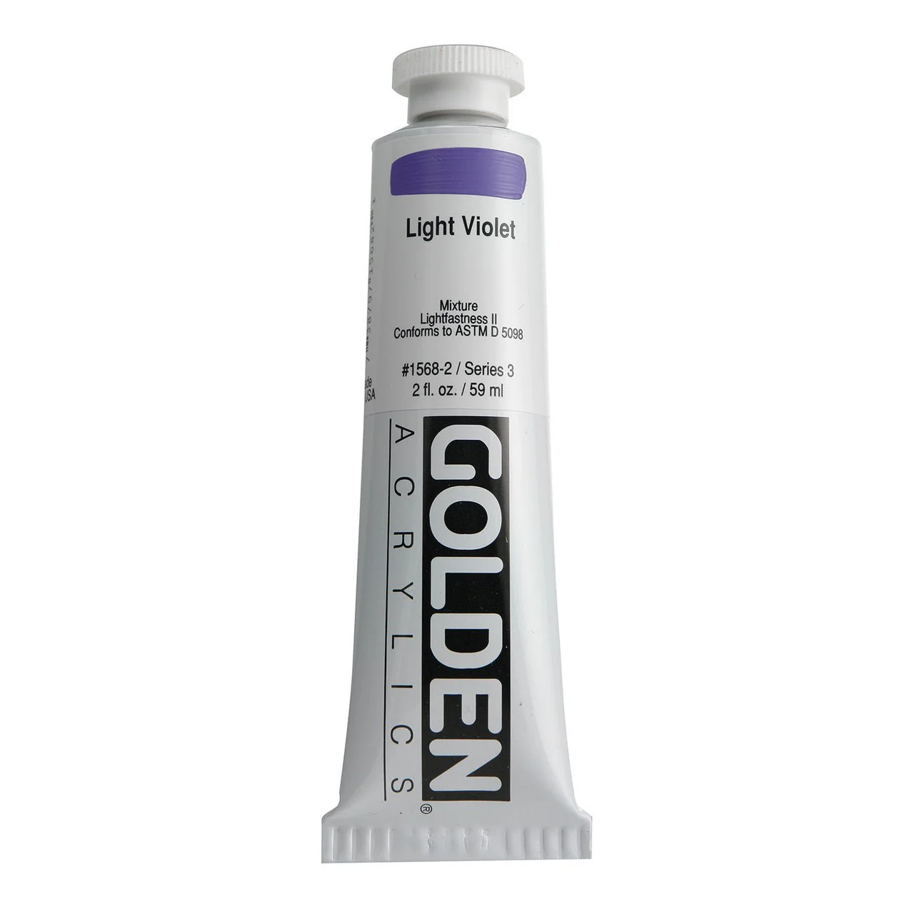 Golden Heavy Body Acrylic Light Violet 2 oz