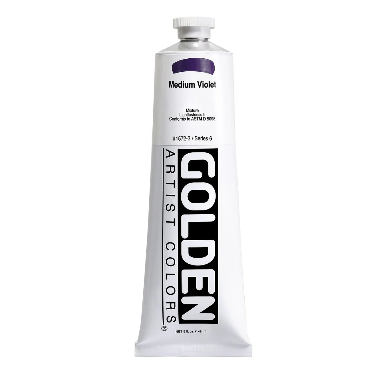 Golden Heavy Body Acrylic Medium Violet 5 oz