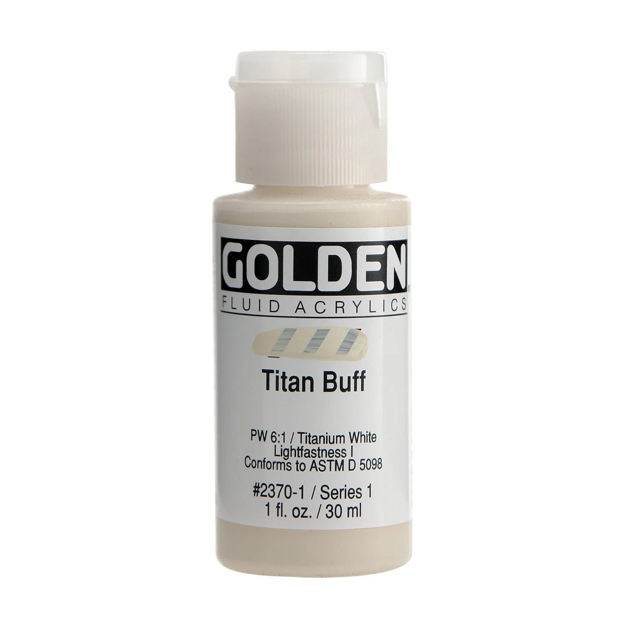 Golden Fluid Acrylic Titan Buff 1 oz