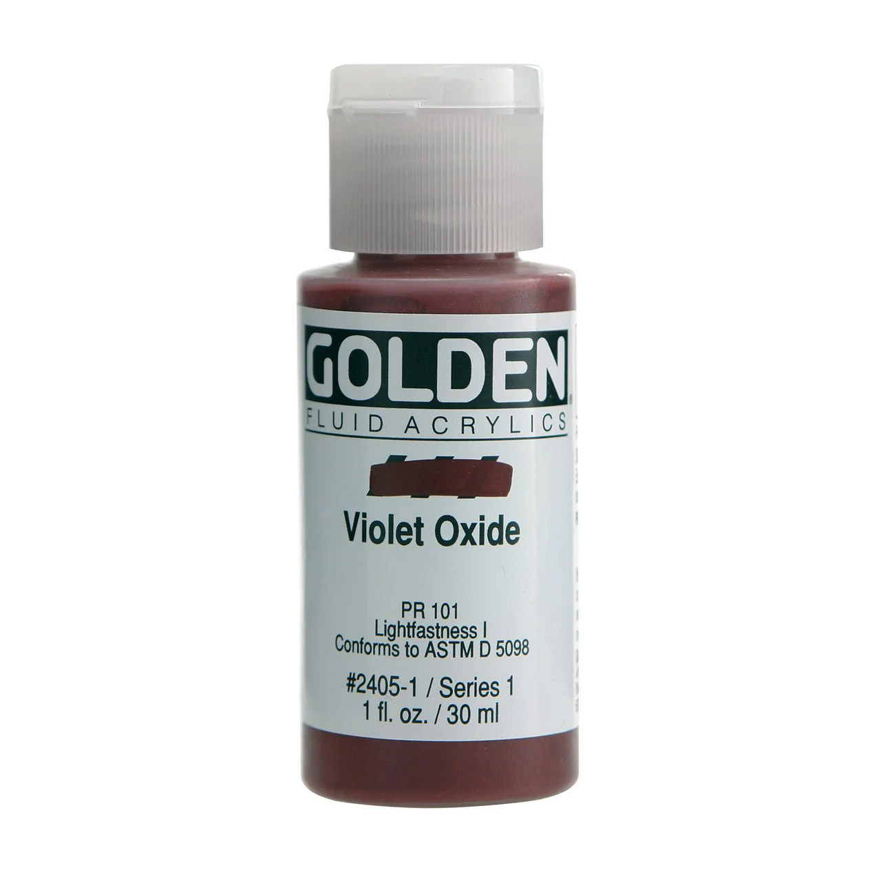 Golden Fluid Acrylic Violet Oxide 1 oz