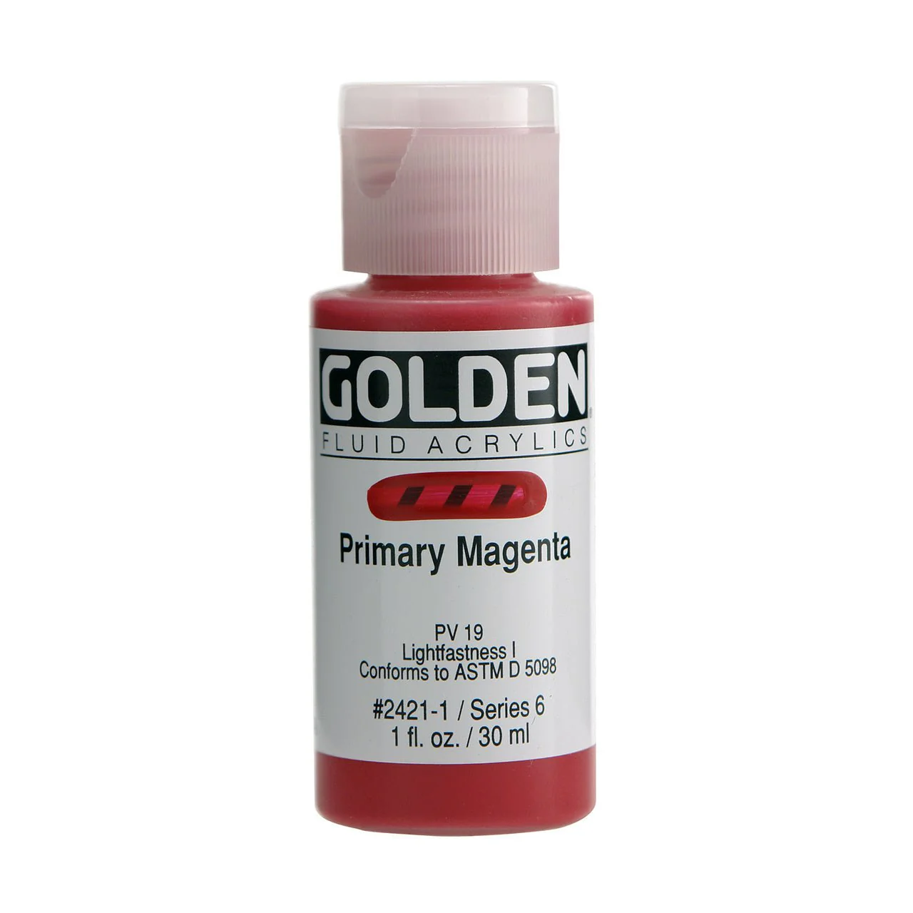 Golden Fluid Acrylic Primary Magenta 1 oz