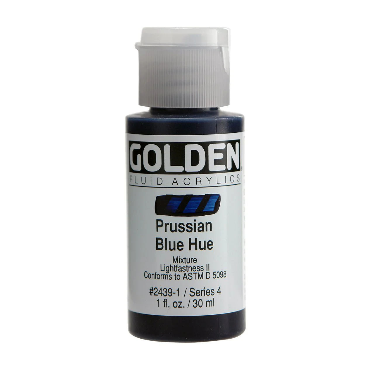 Golden Fluid Acrylic Prussian Blue Hue 1 oz