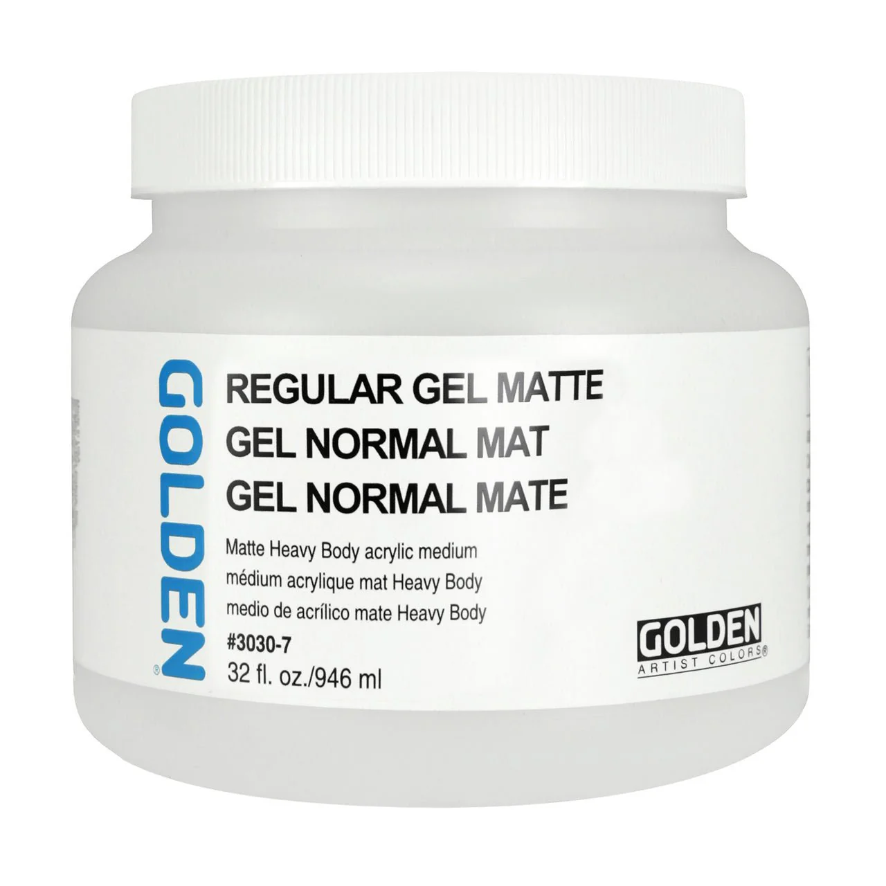 Golden Regular Gel - Matte 32 oz