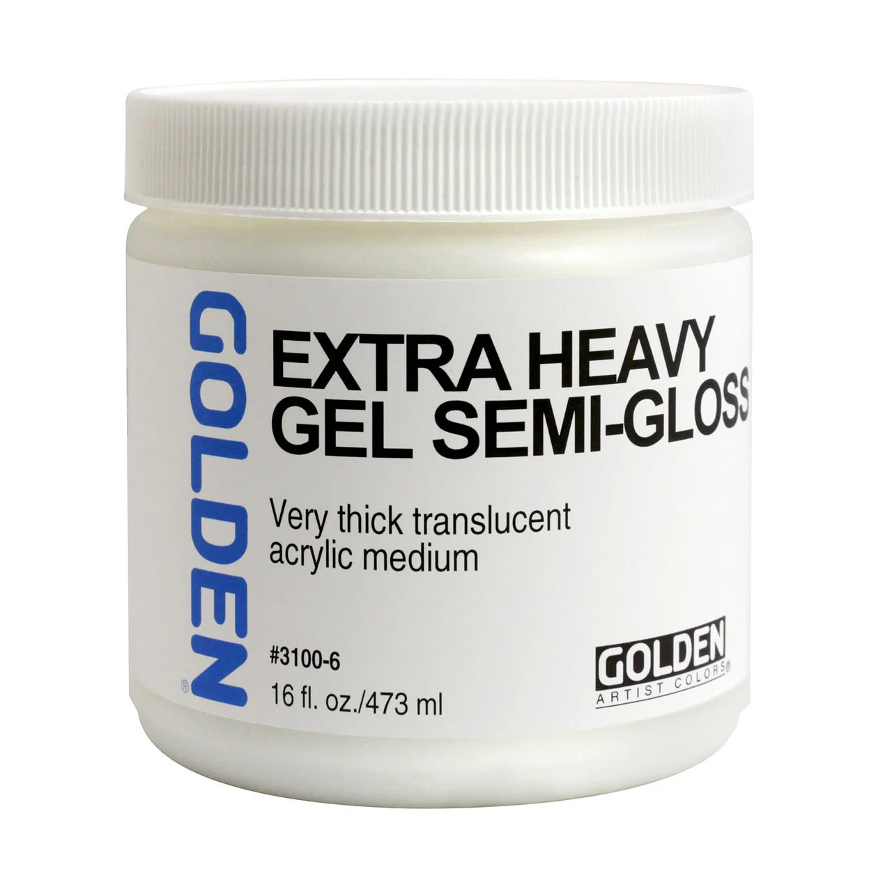 Golden Extra-heavy Gel - Semi Gloss 16 oz
