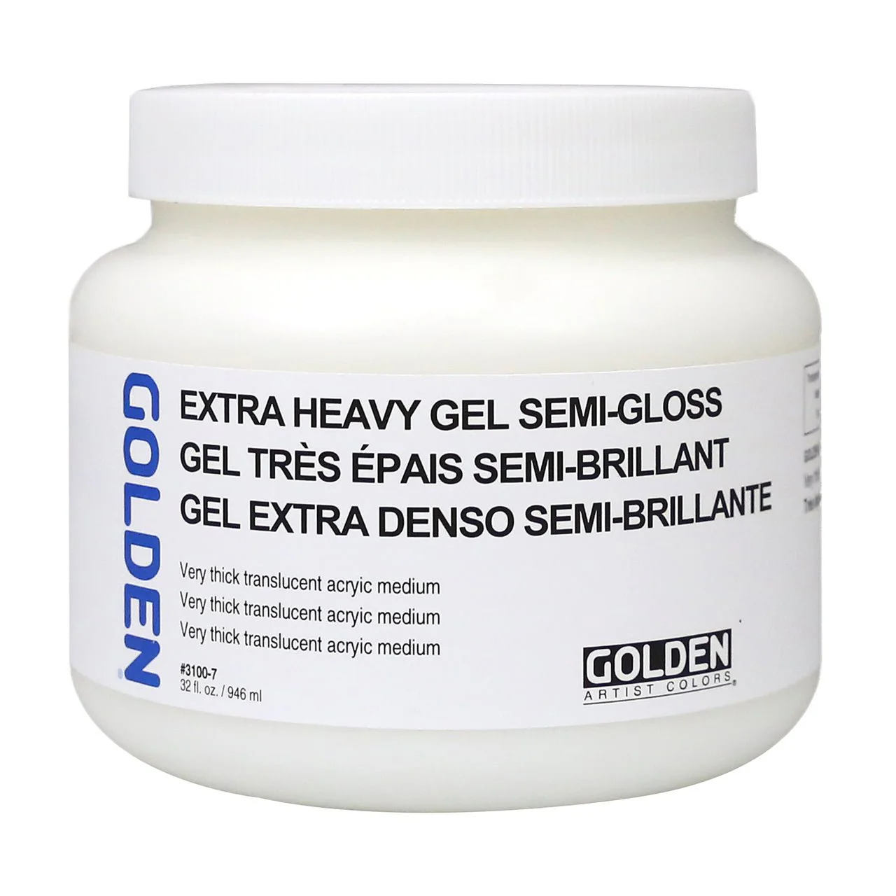 Golden Extra-heavy Gel - Semi Gloss 32 oz