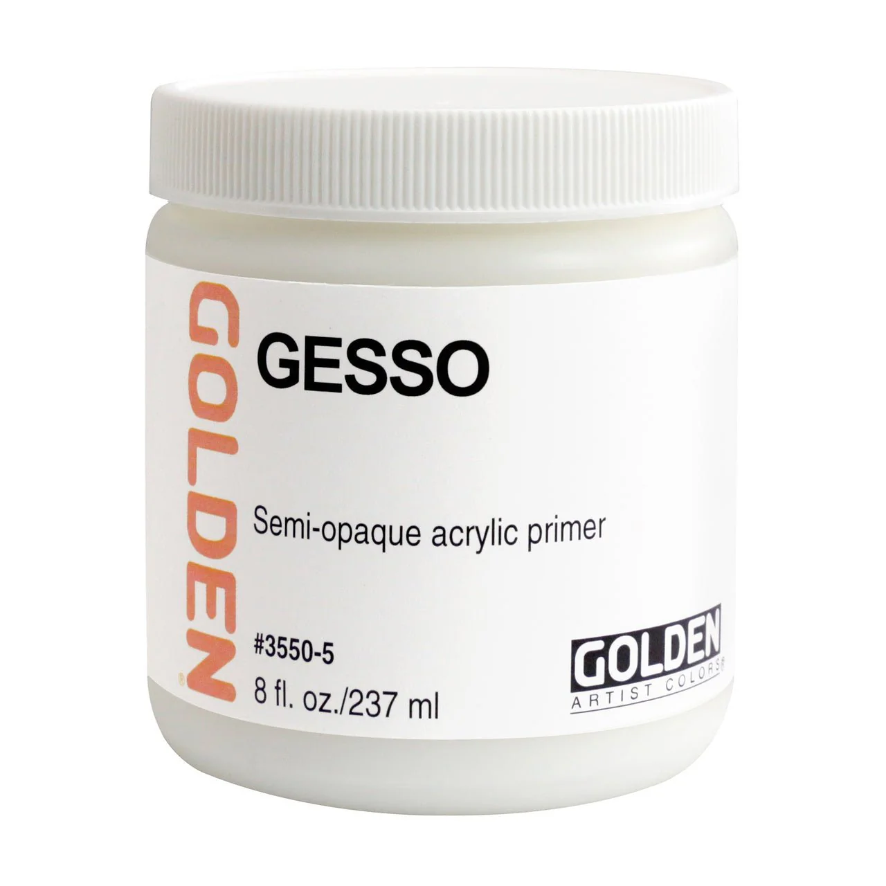 Golden White Gesso 8 oz