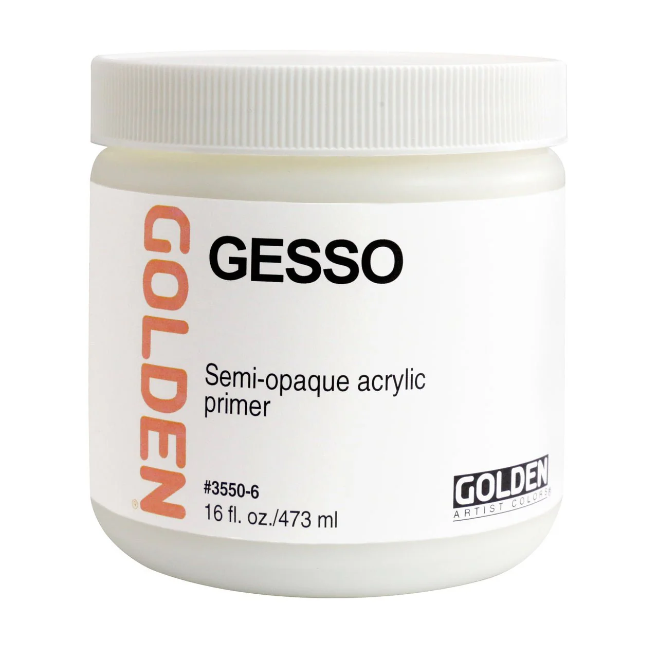 Golden White Gesso 16 oz