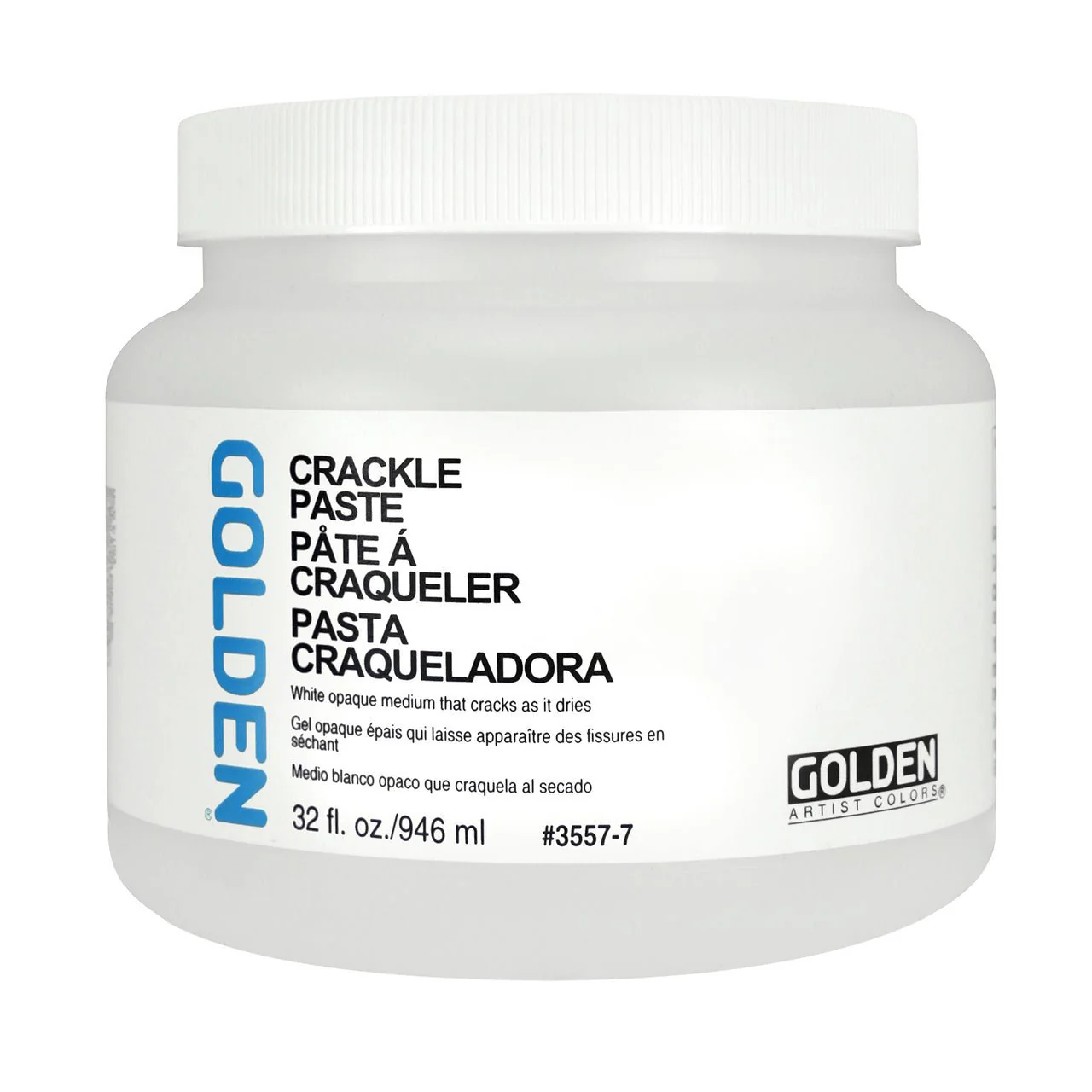 Golden Crackle Paste 32 oz