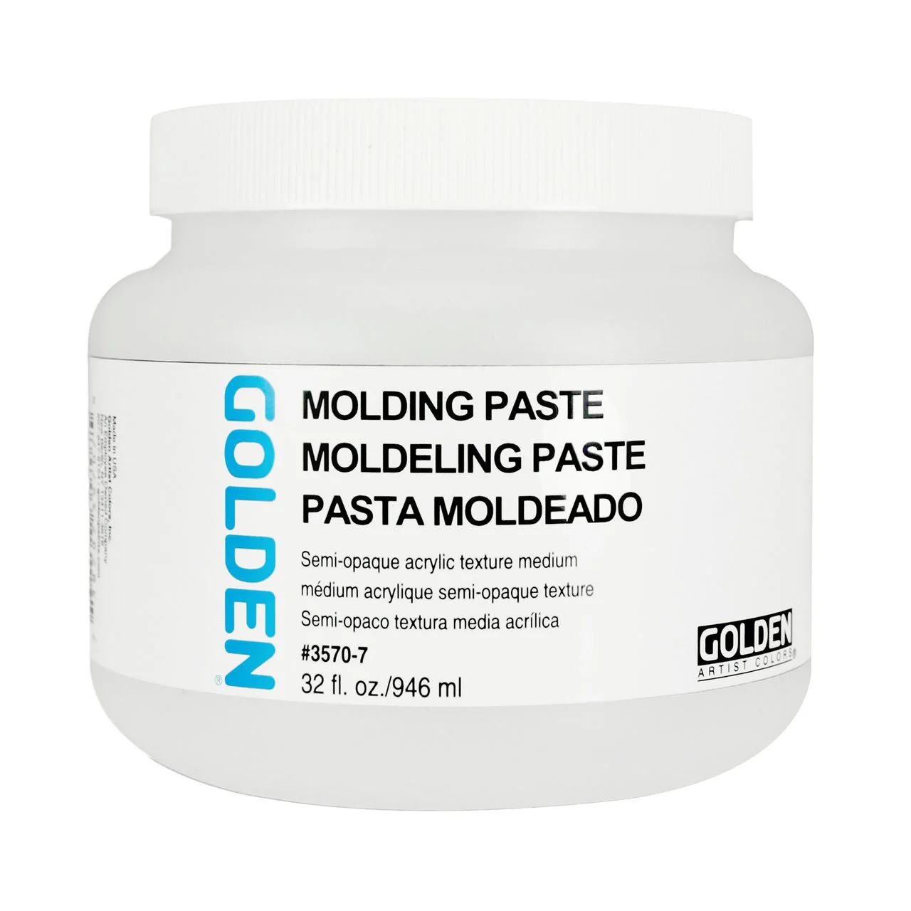 Golden Molding Paste 32 oz