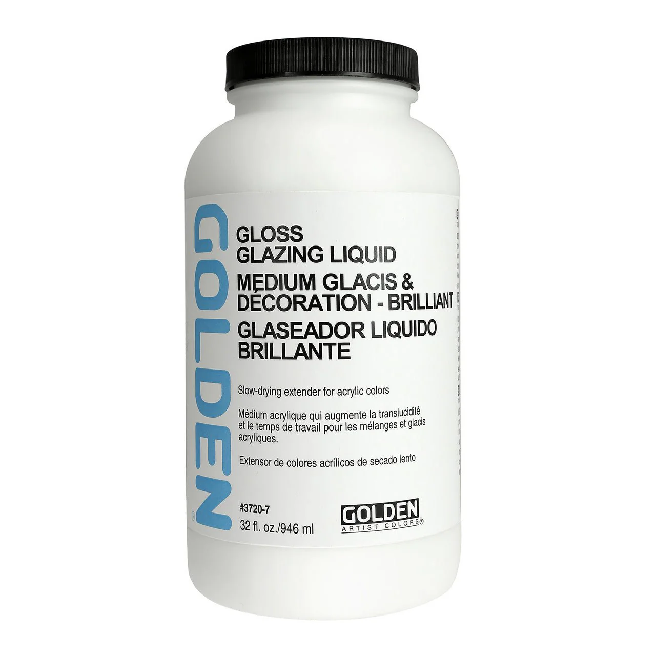 Golden Acrylic Glaze Liquid - Gloss  32 oz