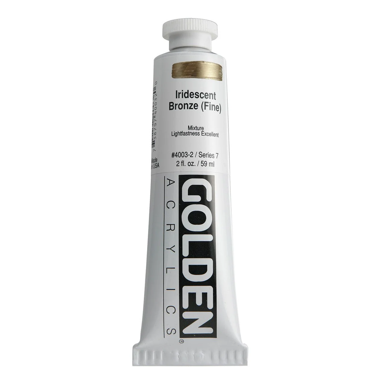 Golden Heavy Body Acrylic Iridescent Bronze (fine) 2 oz