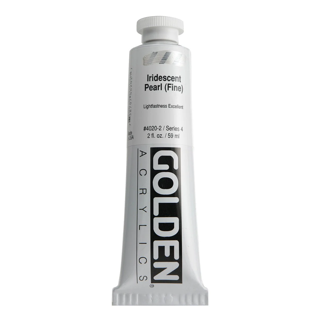 Golden Heavy Body Acrylic Iridescent Pearl (Fine) 2 oz