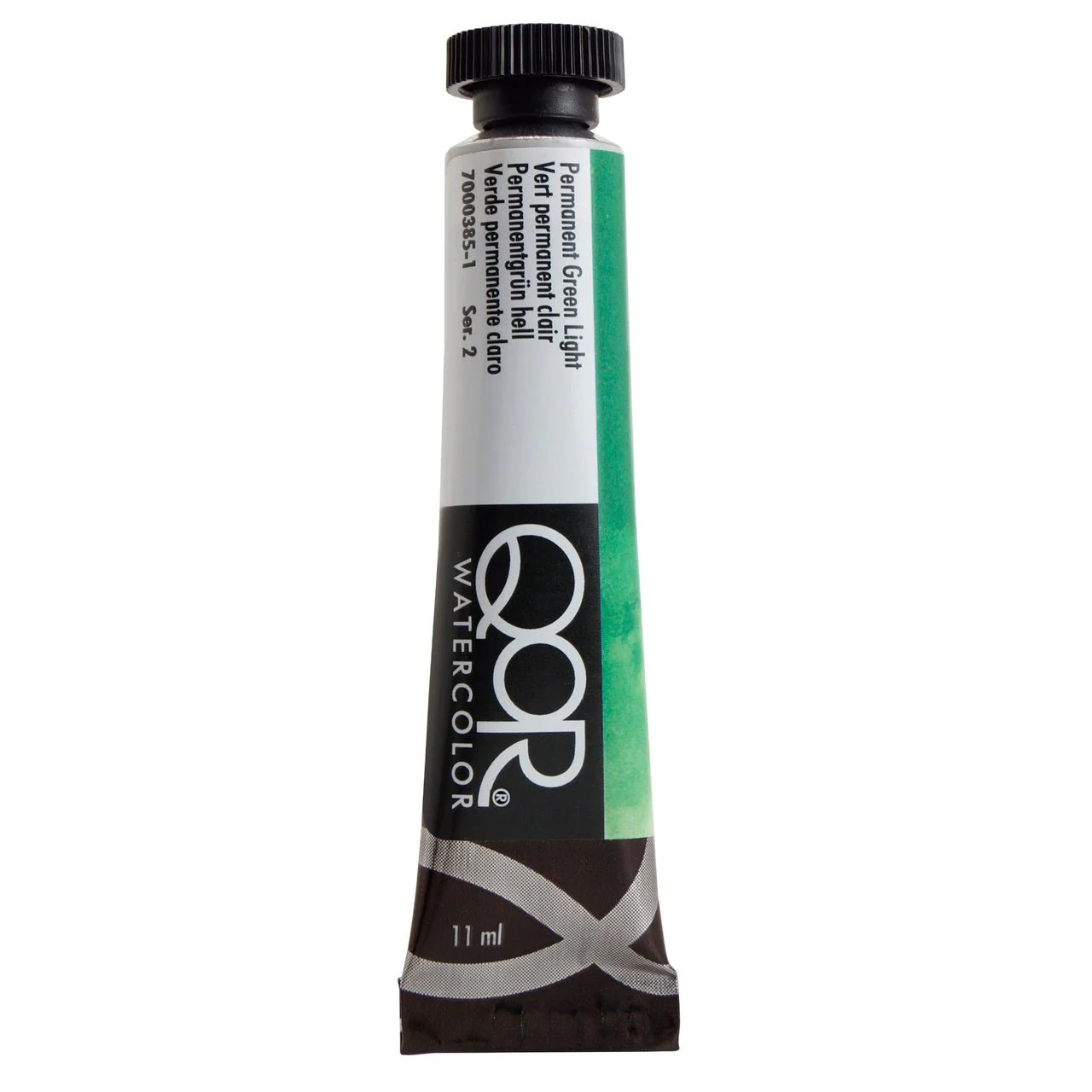 Golden QoR Watercolor 11 ml - Permanent Green Light