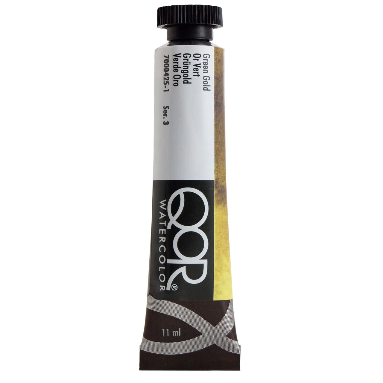 Golden QoR Watercolor 11 ml - Green Gold