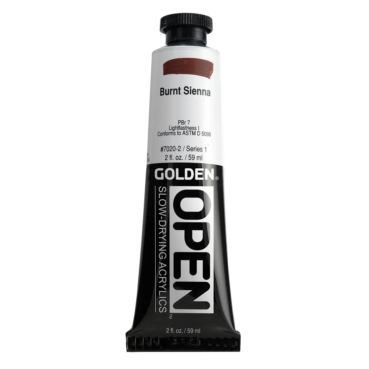Golden OPEN Acrylic Burnt Sienna 2 oz