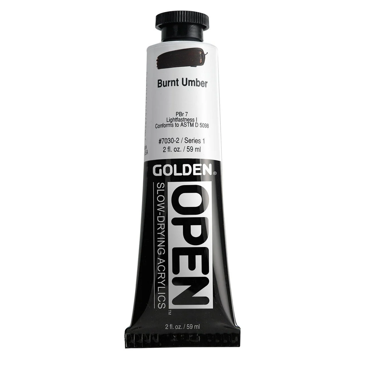 Golden OPEN Acrylic Burnt Umber 2 oz