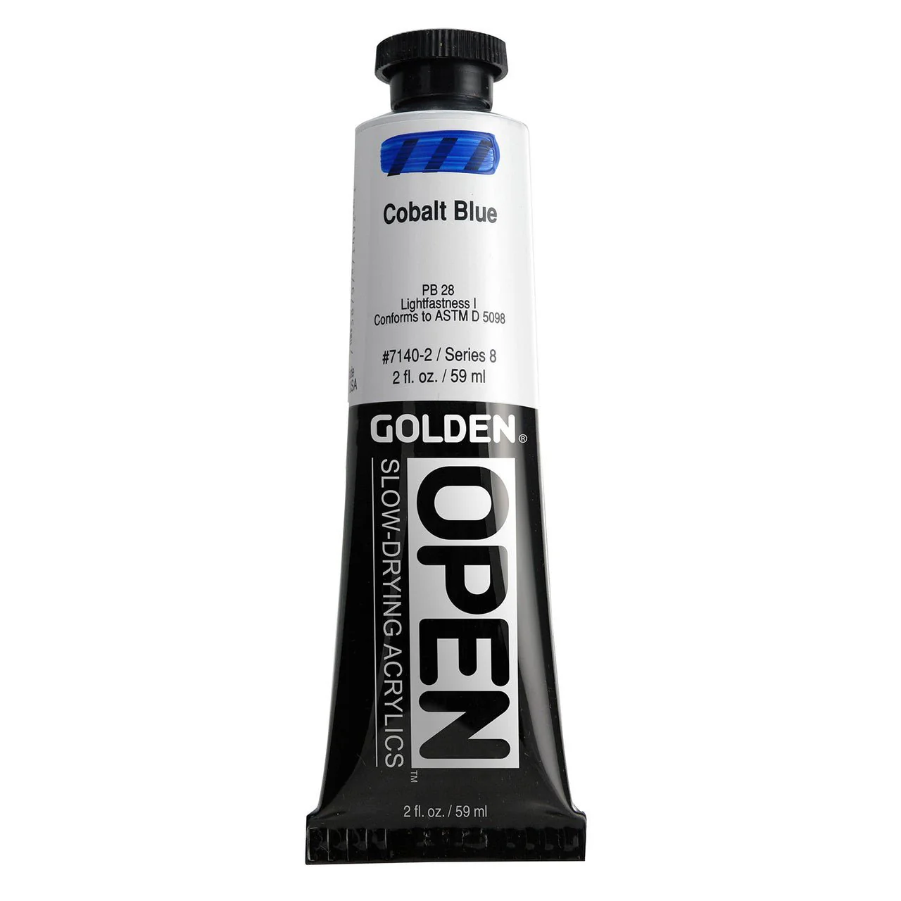 Golden OPEN Acrylic Cobalt Blue 2 oz