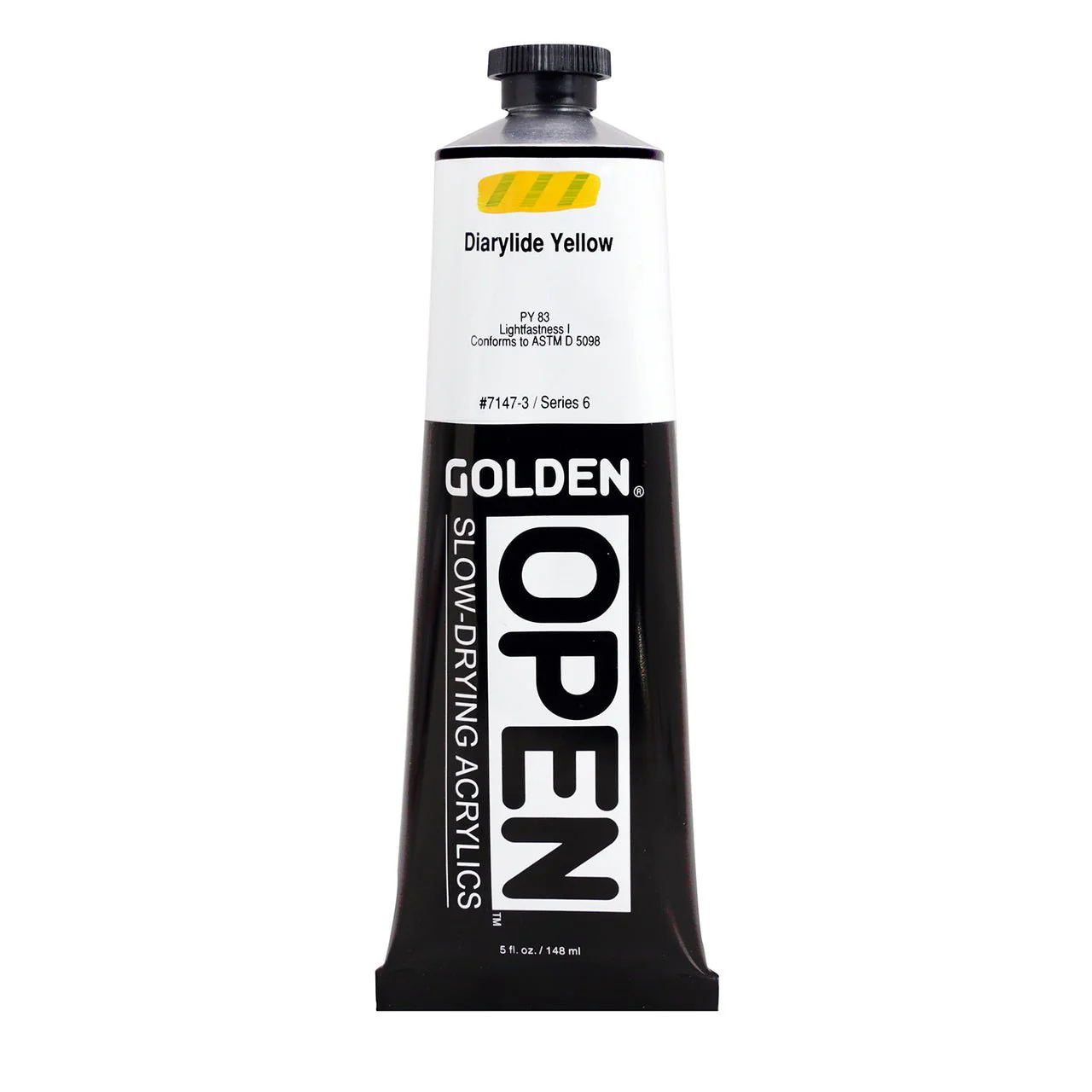 Golden OPEN Acrylic Diarylide Yellow 5 oz