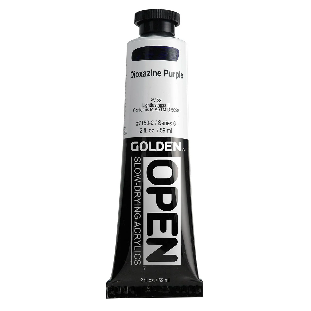 Golden OPEN Acrylic Dioxazine Purple 2 oz