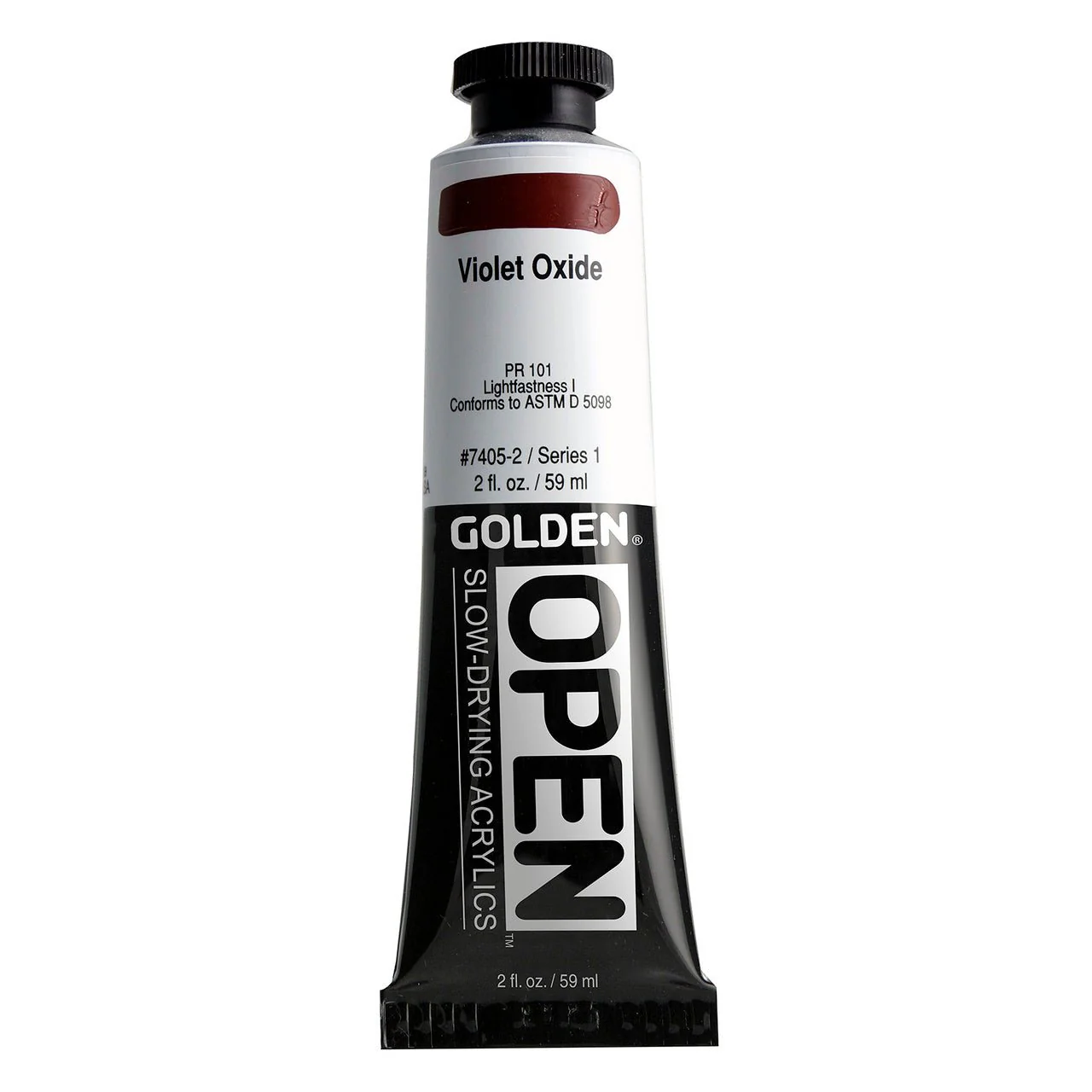 Golden OPEN Acrylic Violet Oxide 2 oz