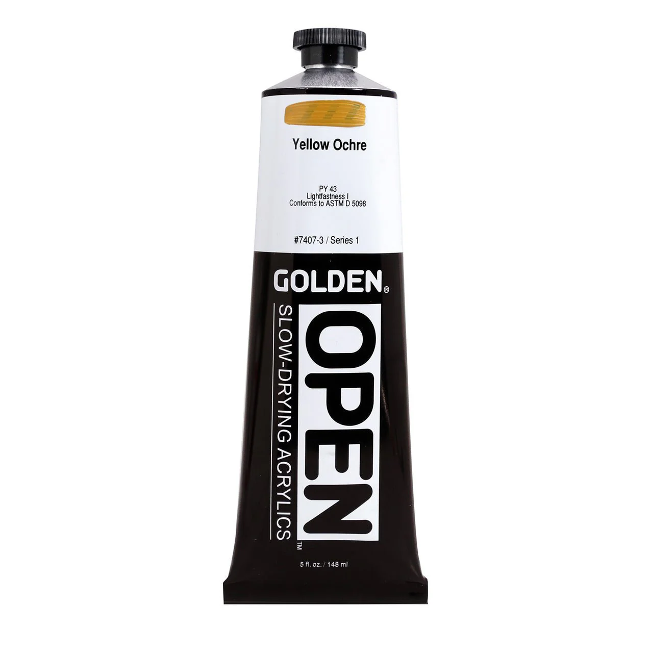 Golden OPEN Acrylic Yellow Ochre 5 oz