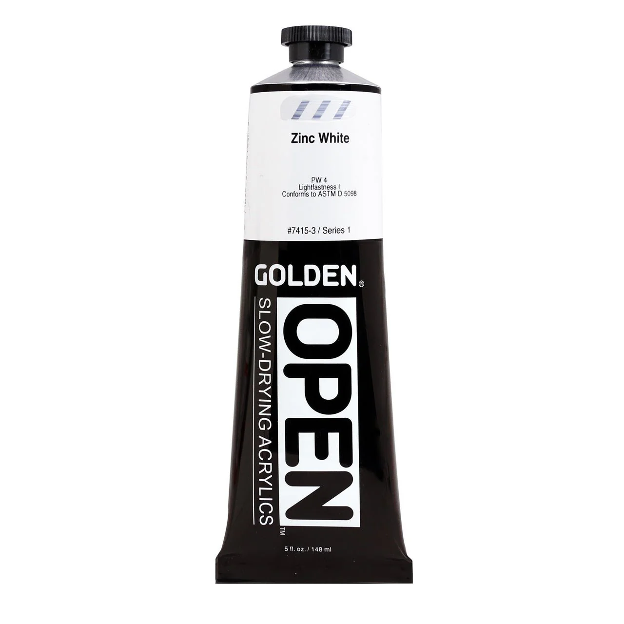 Golden OPEN Acrylic Zinc White 5 oz