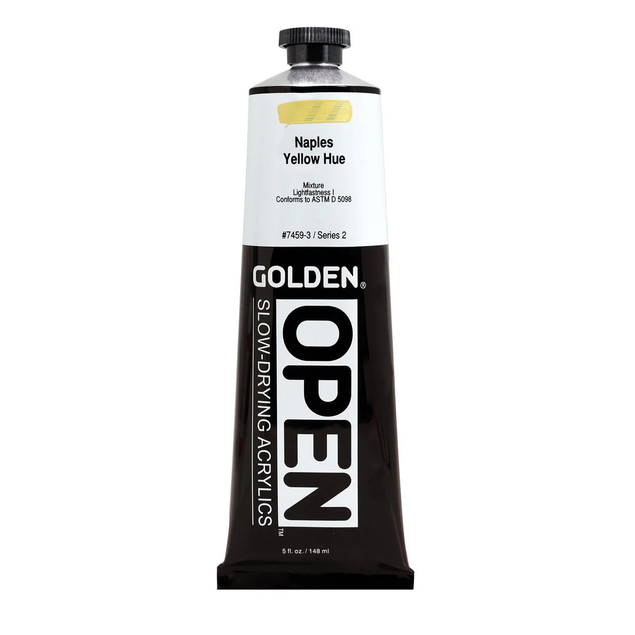 Golden OPEN Acrylic Naples Yellow Hue 5 oz