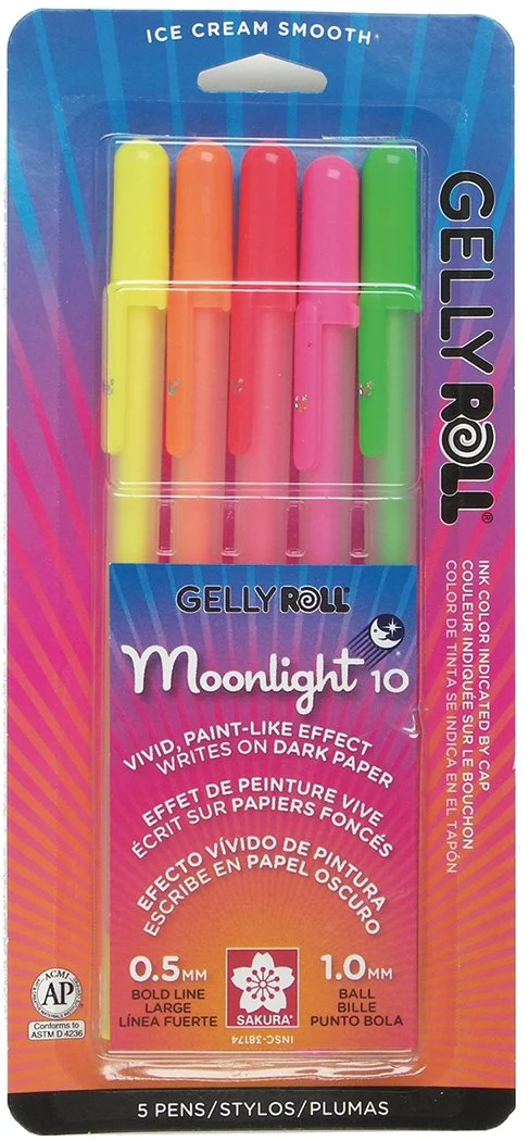 Gelly Roll Moonlight Dawn Set of 5