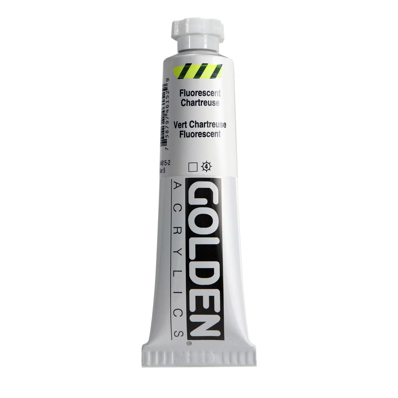 Golden Heavy Body Acrylic Fluorescent Chartreuse  2 oz