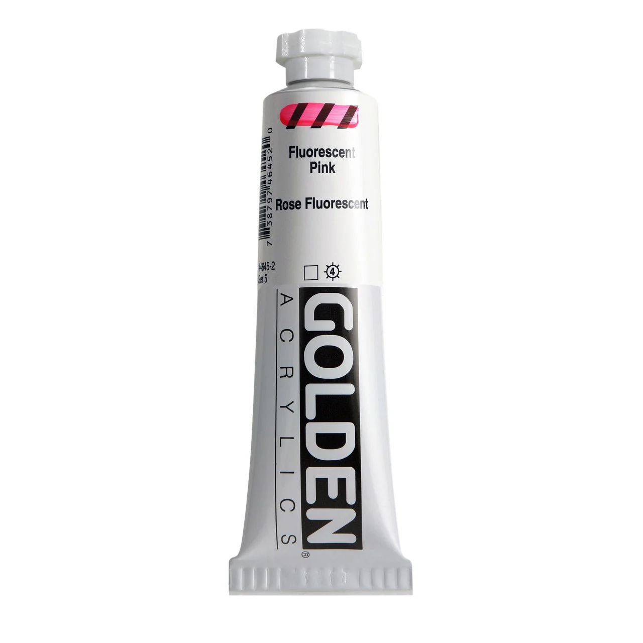 Golden Heavy Body Acrylic Fluorescent Pink 2 oz