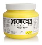 Golden Heavy Body Acrylic Primary Yellow 32 oz