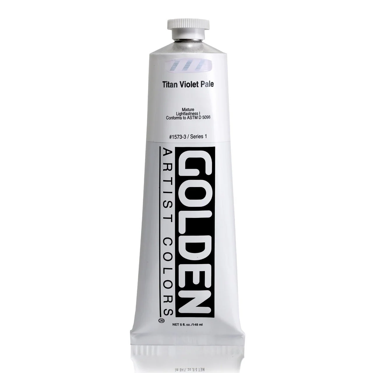 Golden Heavy Body Acrylic Titan Violet Pale 5 oz