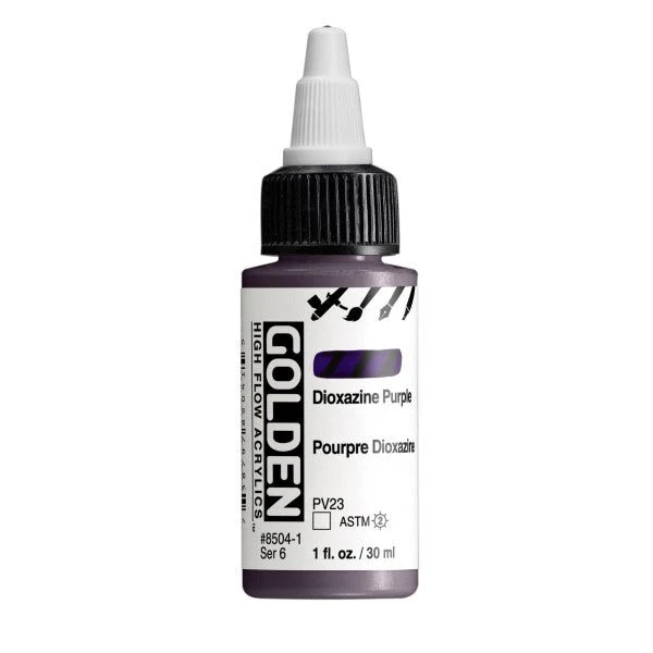 Golden High Flow Acrylic Dioxazine Purple 1 oz