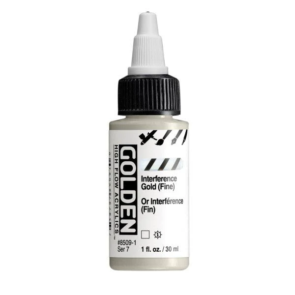 Golden High Flow Acrylic Interference Gold (Fine) 1 oz