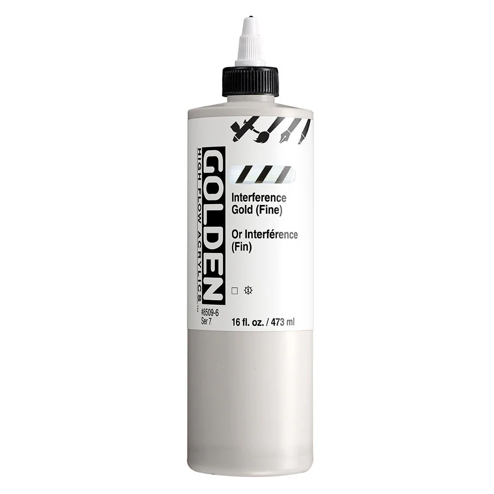 Golden High Flow Acrylic Interference Gold (Fine) 16 oz