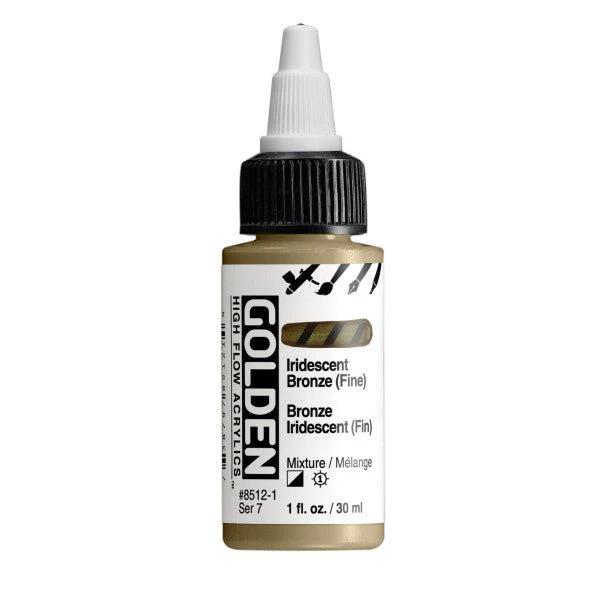 Golden High Flow Acrylic Iridescent Bronze (Fine) 1 oz