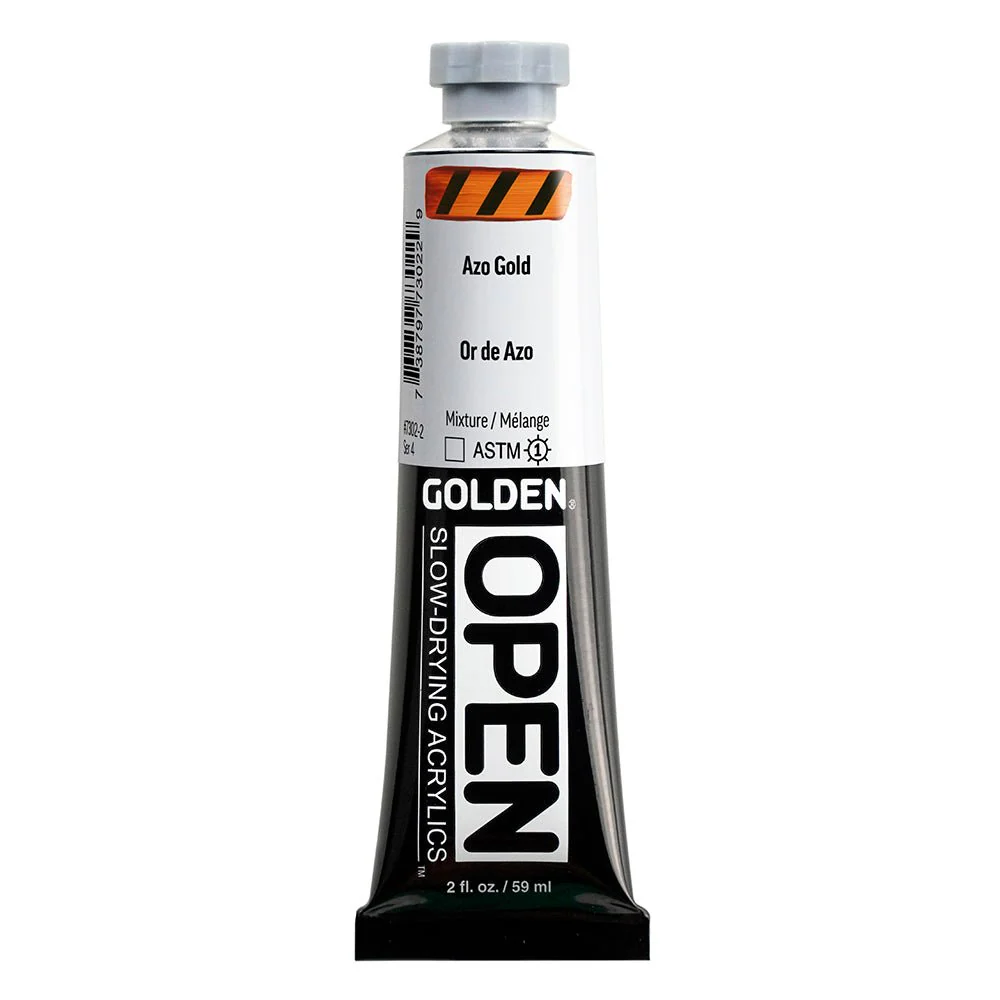 Golden OPEN Acrylic Azo Gold  2 fl. oz. / 59ml