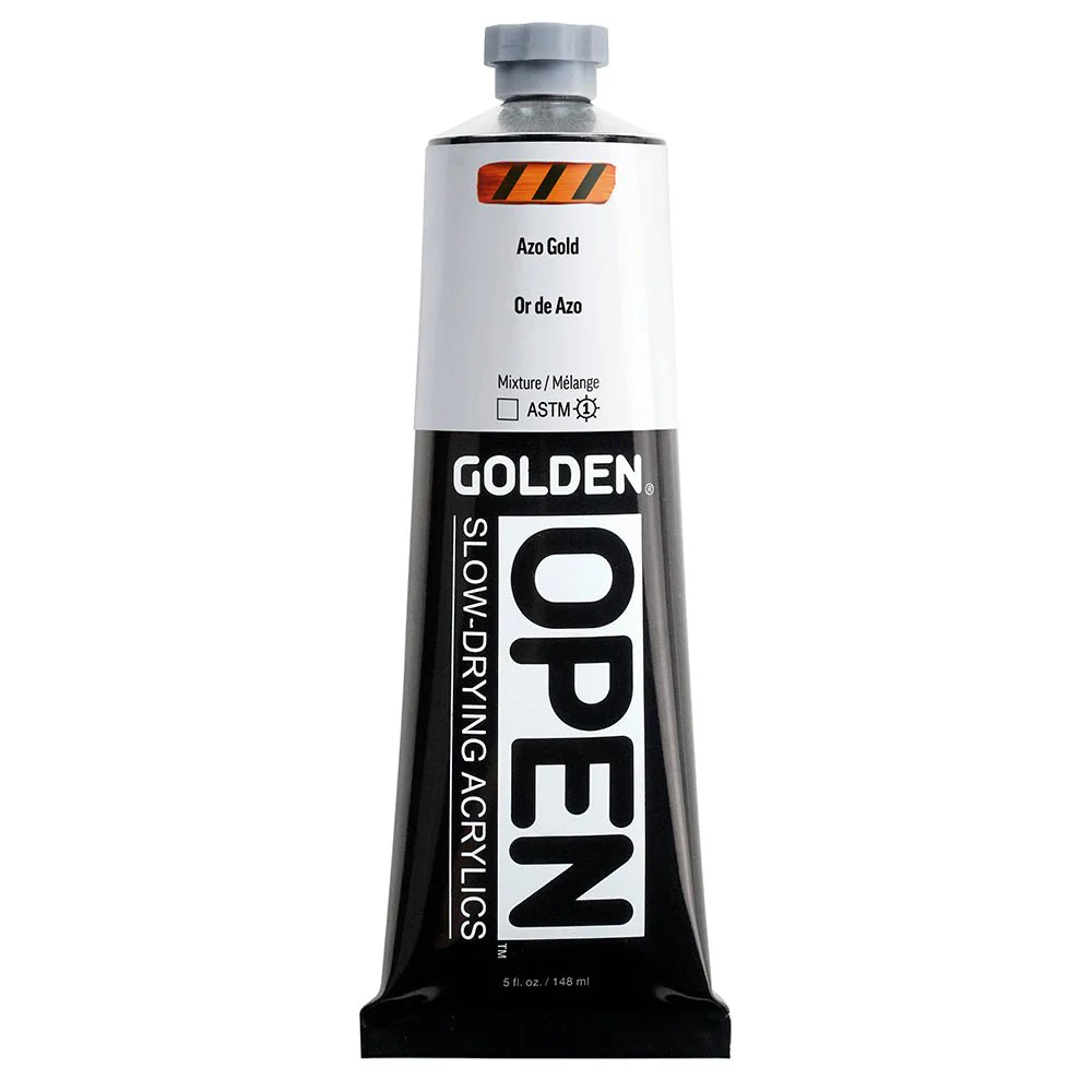 Golden OPEN Acrylic OPEN Azo Gold  5 fl. oz. / 148ml