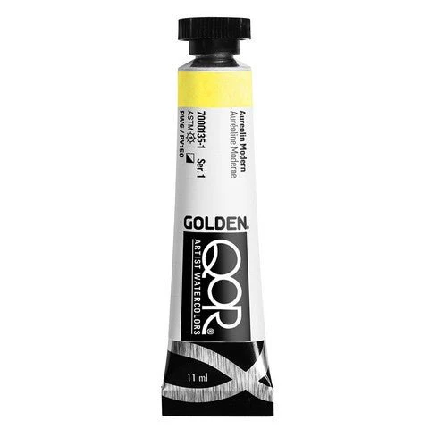 Golden QoR Watercolor 11 ml - Aureolin Modern