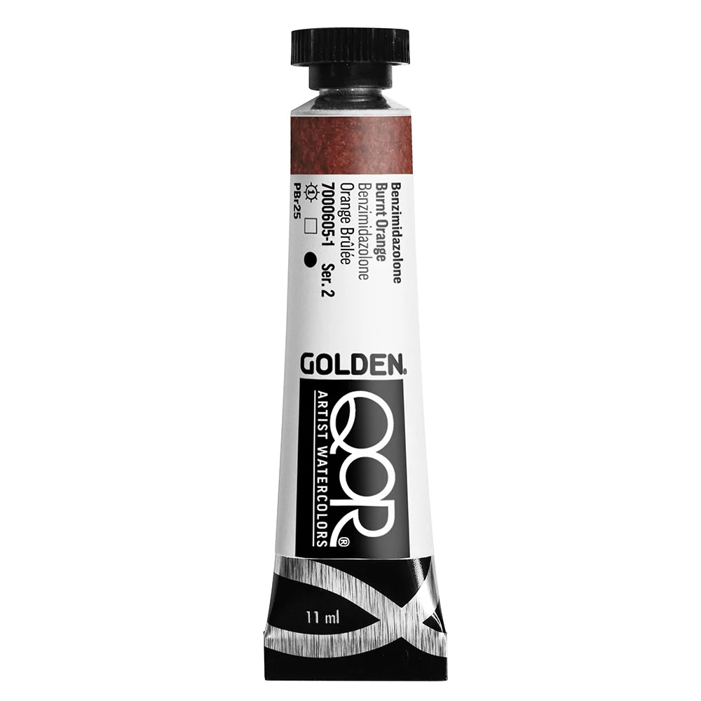 Golden QoR Watercolor 11 ml -  Benzimidazolone Burnt Orange
